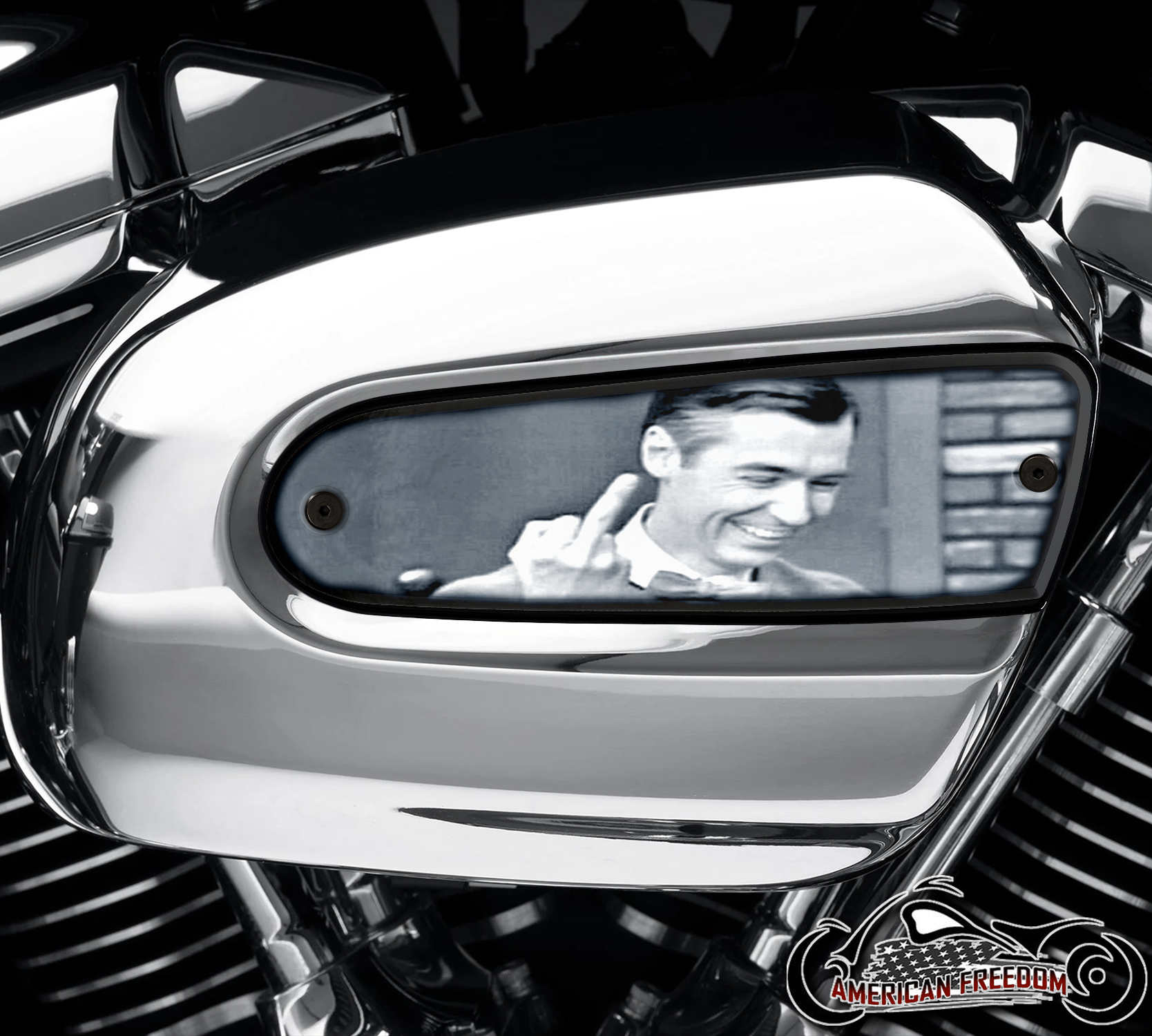 Harley Davidson Wedge Air Cleaner Insert - Mr. Rogers